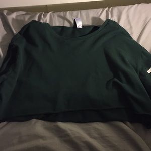 long sleeve crop top from H&M